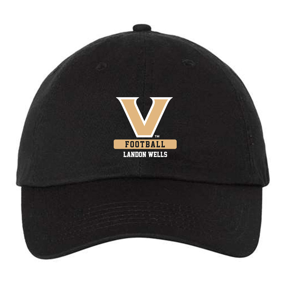 Vanderbilt - NCAA Football : Landon Wells - Dad Hat-0