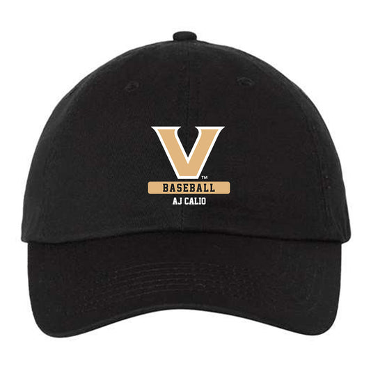 Vanderbilt - NCAA Baseball : AJ Calio - Dad Hat-0