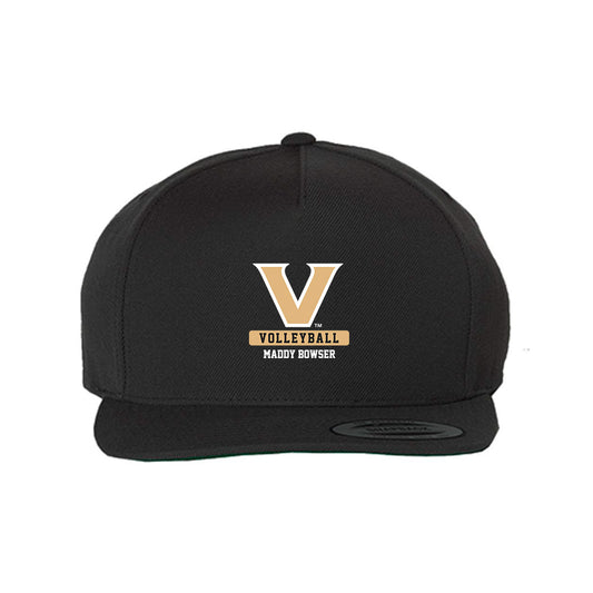 Vanderbilt - NCAA Women's Volleyball : maddy Bowser - Snapback Hat