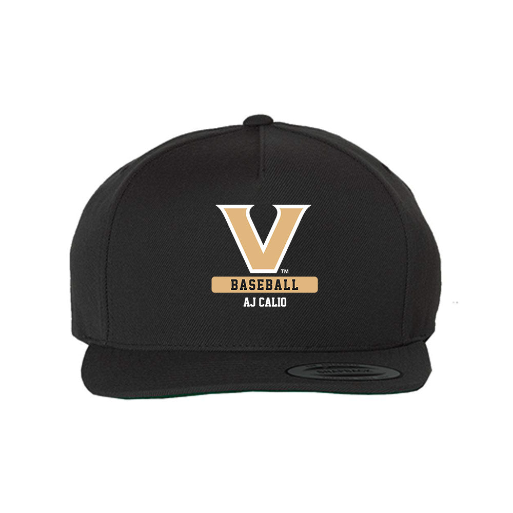 Vanderbilt - NCAA Baseball : AJ Calio - Snapback Hat-0