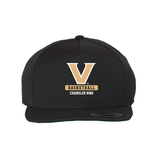 Vanderbilt - NCAA Men's Basketball : Chandler Bing - Snapback Hat-0