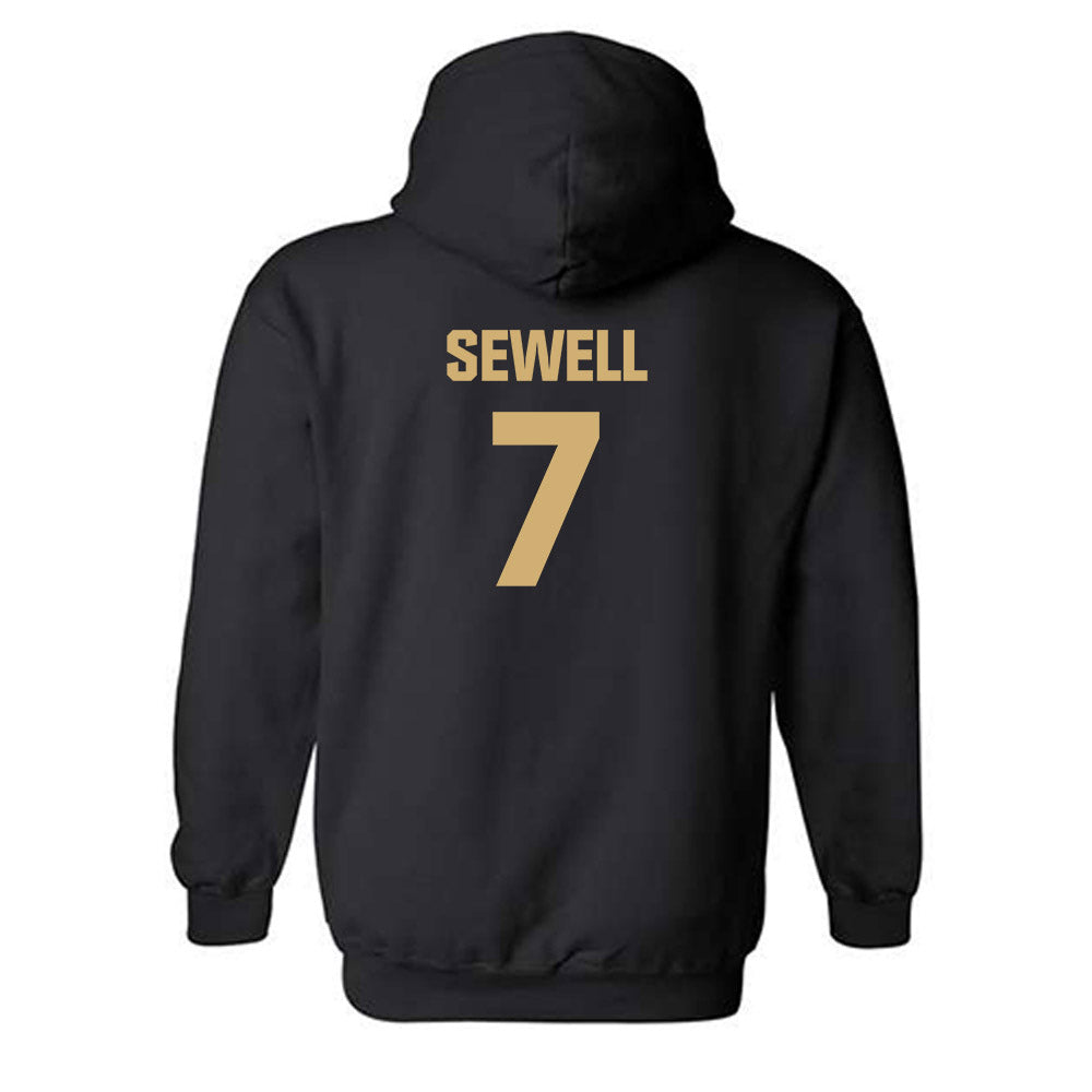 Vanderbilt - NCAA Football : Marlen Sewell - Sports Shersey Hooded Sweatshirt