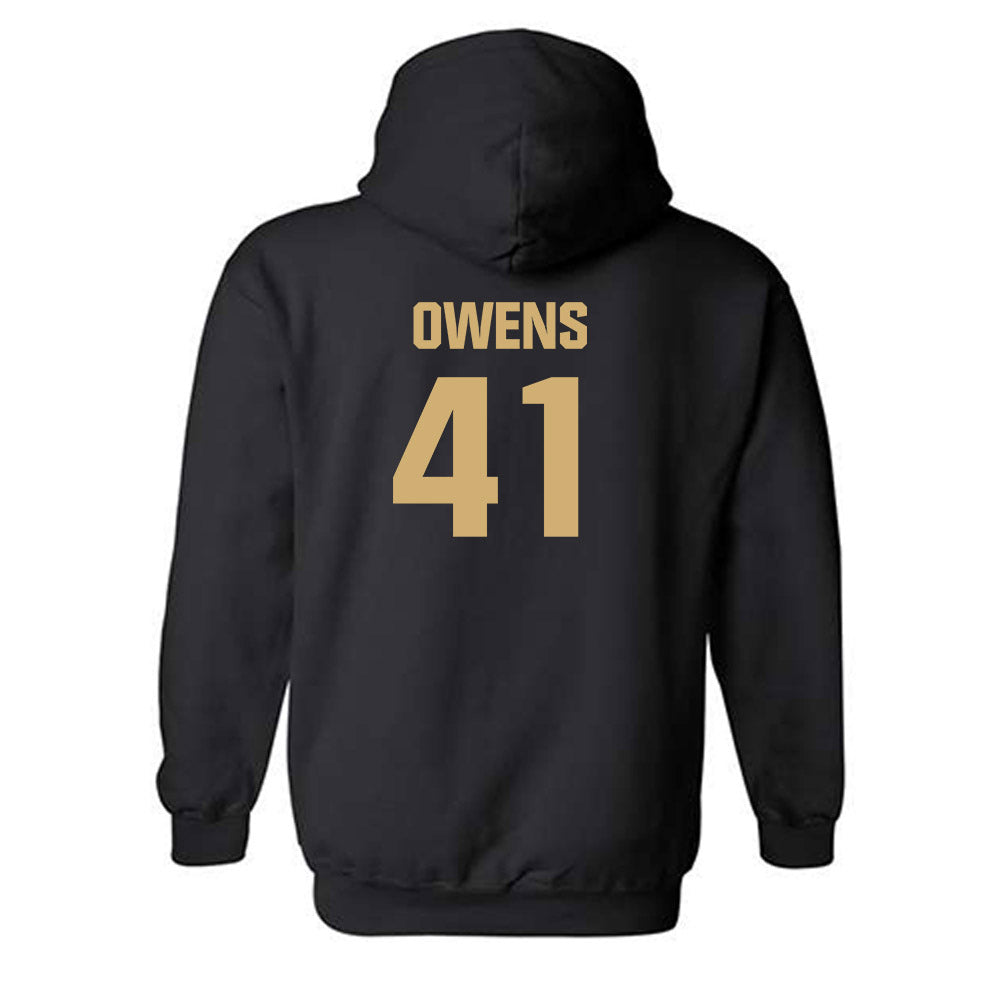 Vanderbilt - NCAA Football : Stone Owens - Sports Shersey Hooded Sweatshirt-1
