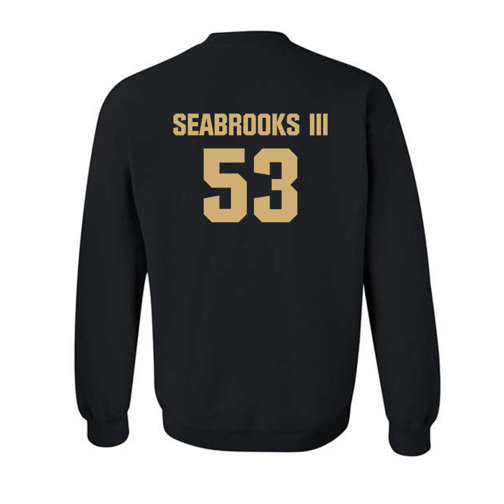 Vanderbilt - NCAA Football : Glenn Seabrooks III - Sports Shersey Crewneck Sweatshirt