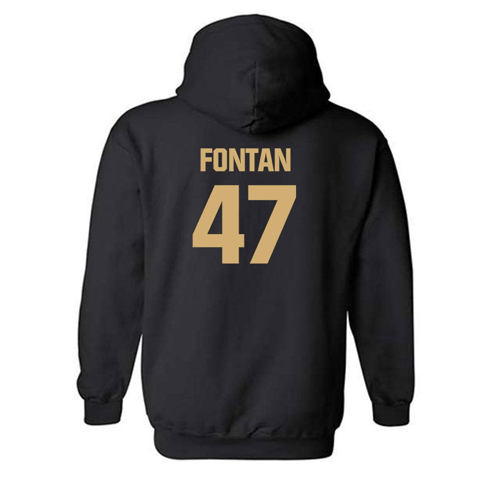 Vanderbilt - NCAA Football : Isaiah Fontan - Sports Shersey Hooded Sweatshirt