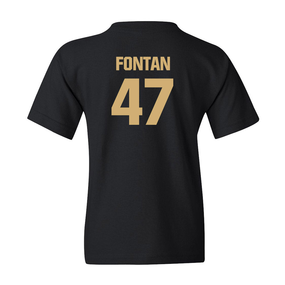 Vanderbilt - NCAA Football : Isaiah Fontan - Sports Shersey Youth T-Shirt