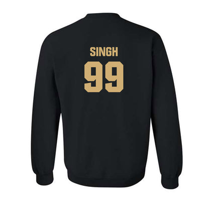 Vanderbilt - NCAA Football : Joshua Singh - Sports Shersey Crewneck Sweatshirt-1
