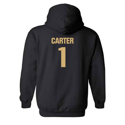 Vanderbilt - NCAA Football : Dontae Carter - Sports Shersey Hooded Sweatshirt-1