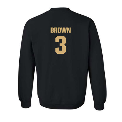 Vanderbilt - NCAA Football : Tristen Brown - Sports Shersey Crewneck Sweatshirt-1