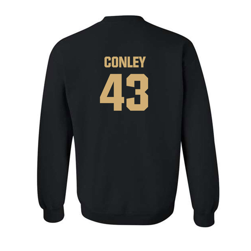 Vanderbilt - NCAA Football : Will Conley - Sports Shersey Crewneck Sweatshirt