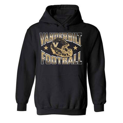 Vanderbilt - NCAA Football : Miles Capers - Sports Shersey Hooded Sweatshirt