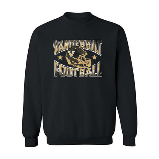 Vanderbilt - NCAA Football : Whit Muschamp - Sports Shersey Crewneck Sweatshirt-0