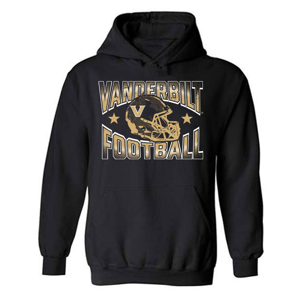Vanderbilt - NCAA Football : Landon Wells - Sports Shersey Hooded Sweatshirt