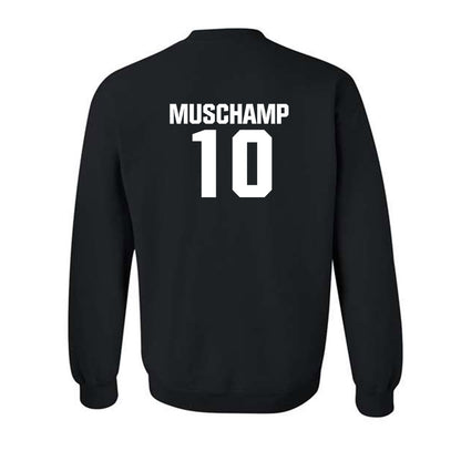 Vanderbilt - NCAA Football : Whit Muschamp - Sports Shersey Crewneck Sweatshirt-1