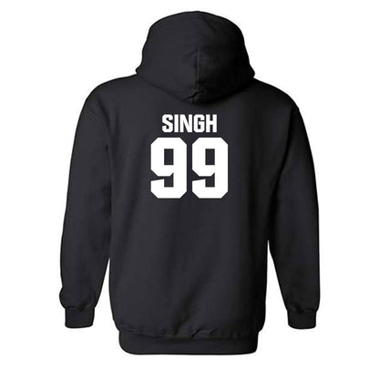 Vanderbilt - NCAA Football : Joshua Singh - Sports Shersey Hooded Sweatshirt-1