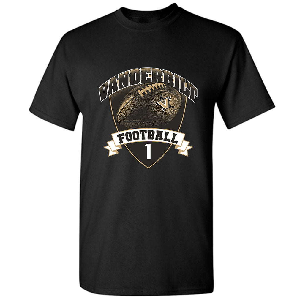 Vanderbilt - NCAA Football : Trent Hudson - Sports Shersey T-Shirt-0