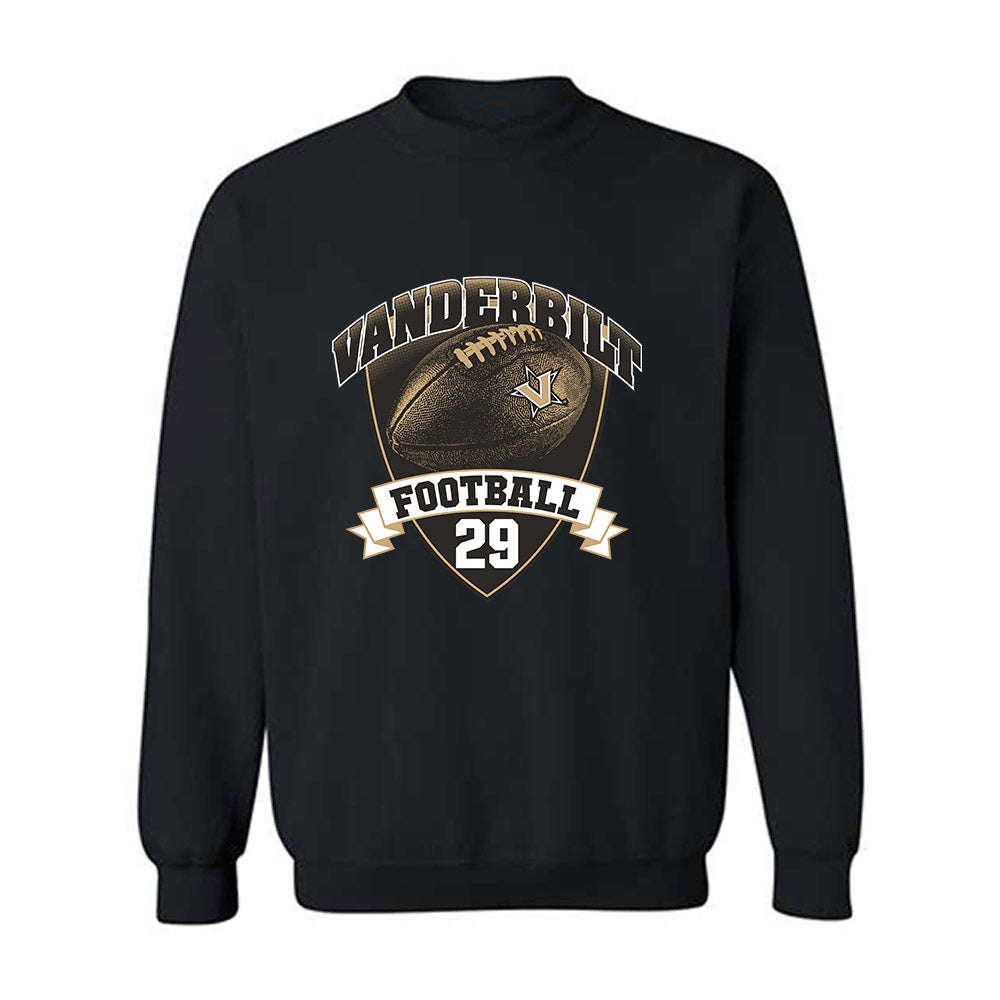 Vanderbilt - NCAA Football : Miles Capers - Sports Shersey Crewneck Sweatshirt