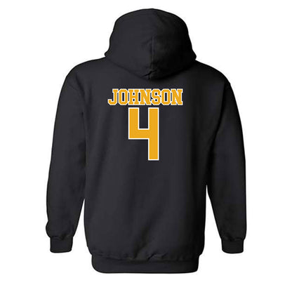 Missouri - NCAA Football : Trevez Johnson - Sports Shersey Hooded Sweatshirt