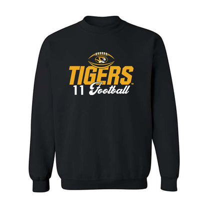 Missouri - NCAA Football : Langden Kitchen - Sports Shersey Crewneck Sweatshirt-0