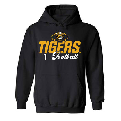 Missouri - NCAA Football : Donovan Olugbode - Sports Shersey Hooded Sweatshirt-0