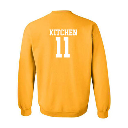 Missouri - NCAA Football : Langden Kitchen - Sports Shersey Crewneck Sweatshirt-1