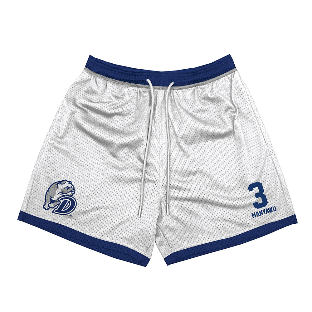 Drake - NCAA Men's Basketball : Cameron Manyawu - Shorts-0