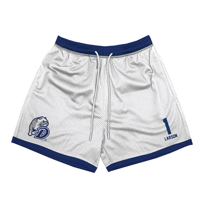 Drake - NCAA Men's Basketball : Owen Larson - Shorts-0