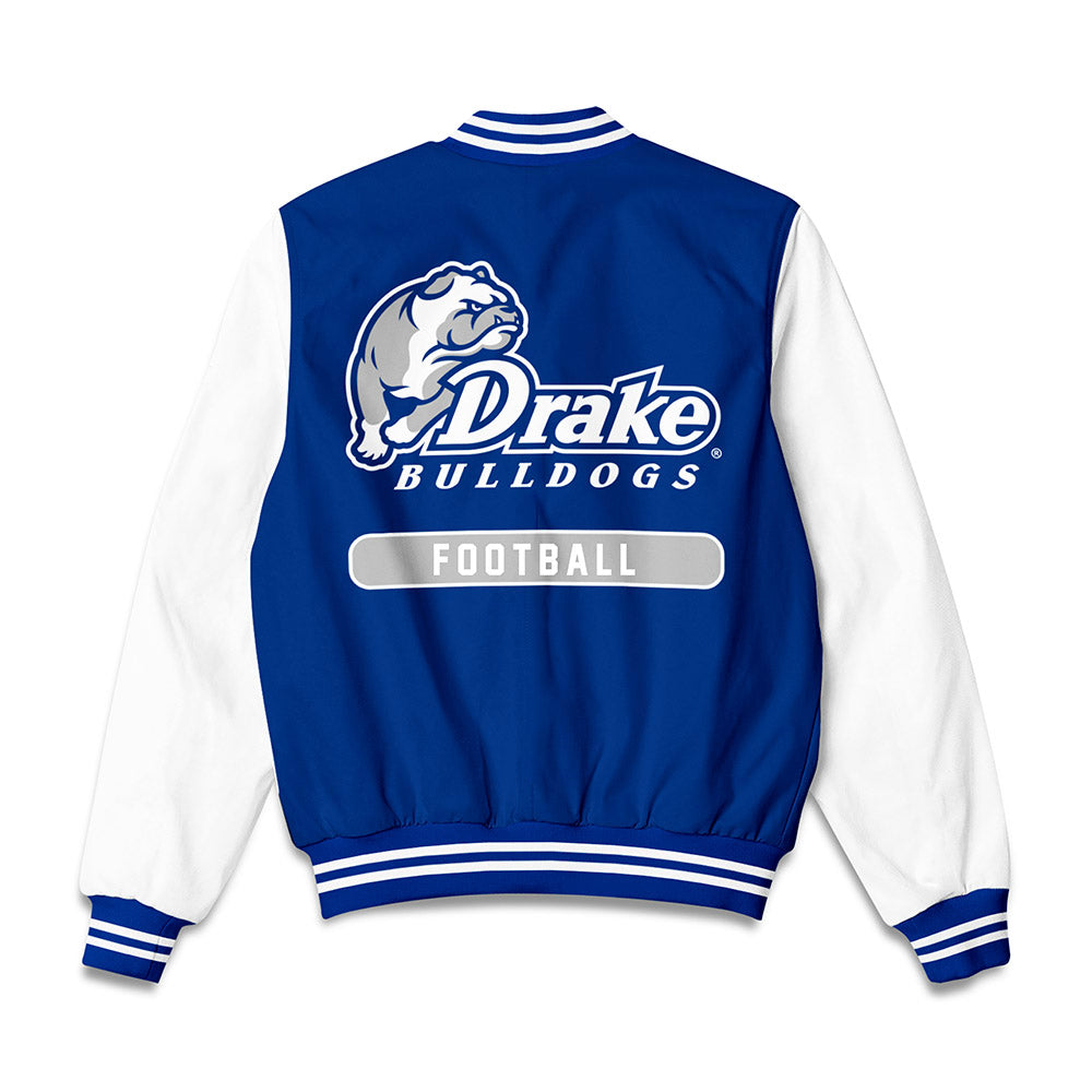 Drake - NCAA Football : Cole Sigler - Bomber Jacket