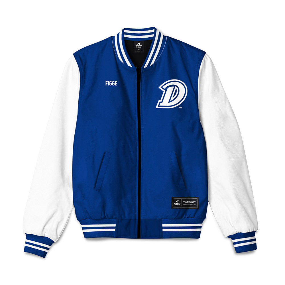 Drake - NCAA Women's Rowing : Caitlin Figge - Bomber Jacket