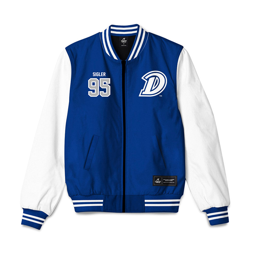 Drake - NCAA Football : Cole Sigler - Bomber Jacket