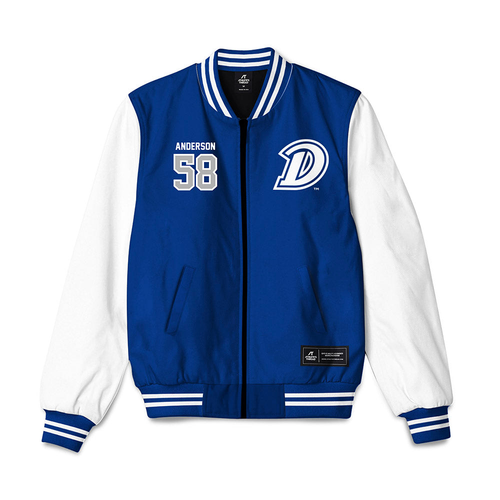 Drake - NCAA Football : Trystan Anderson - Bomber Jacket