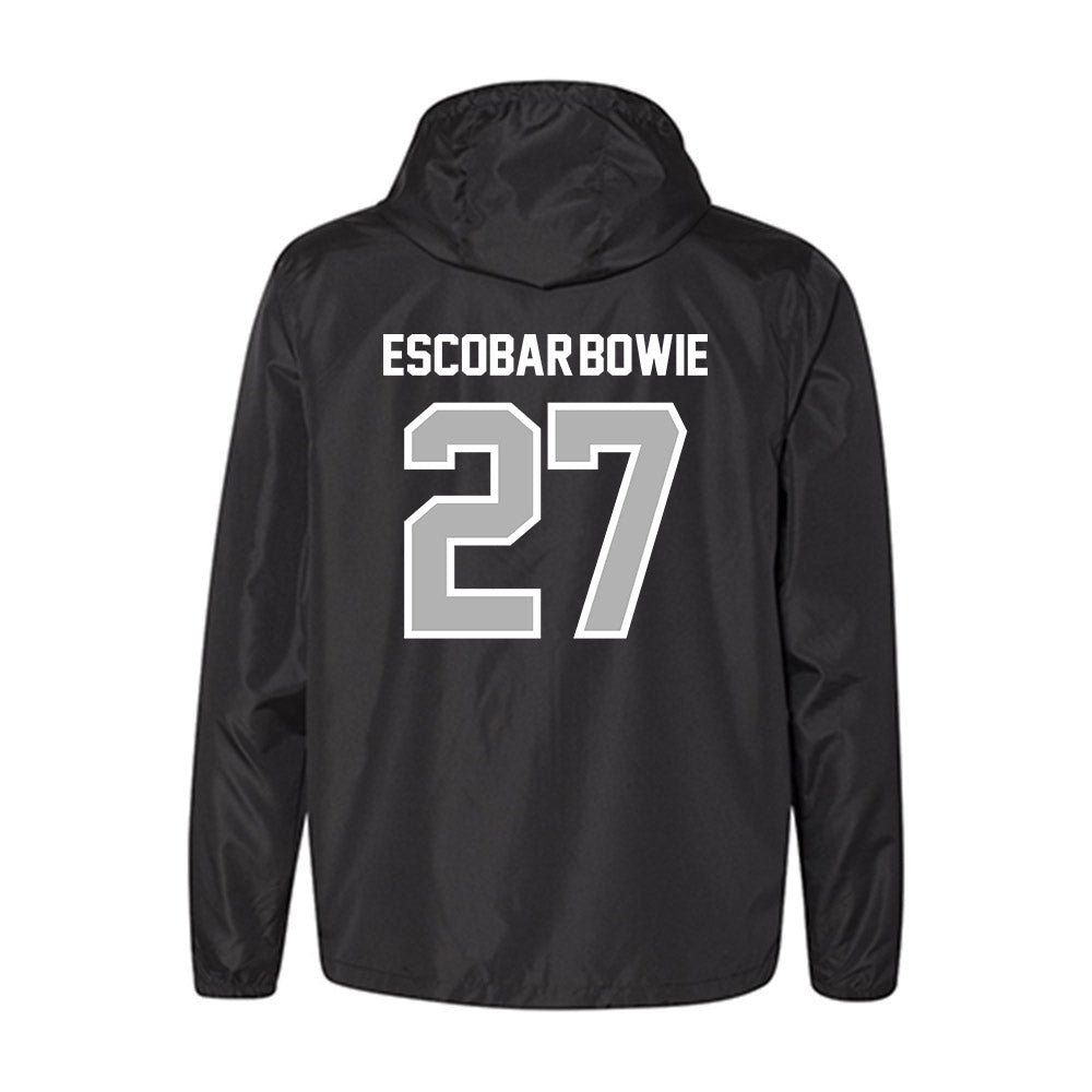 Drake - NCAA Men's Soccer : Zacarias Escobar-Bowie - Windbreaker