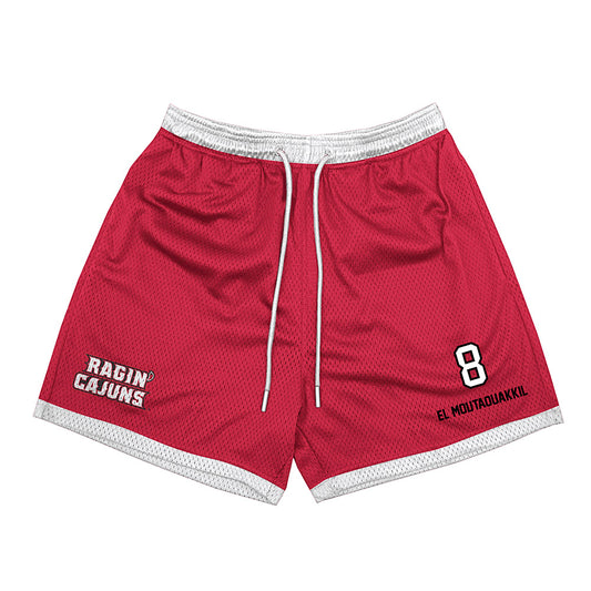 Louisiana - NCAA Men's Basketball : Mostapha El Moutaouakkil - Shorts-0