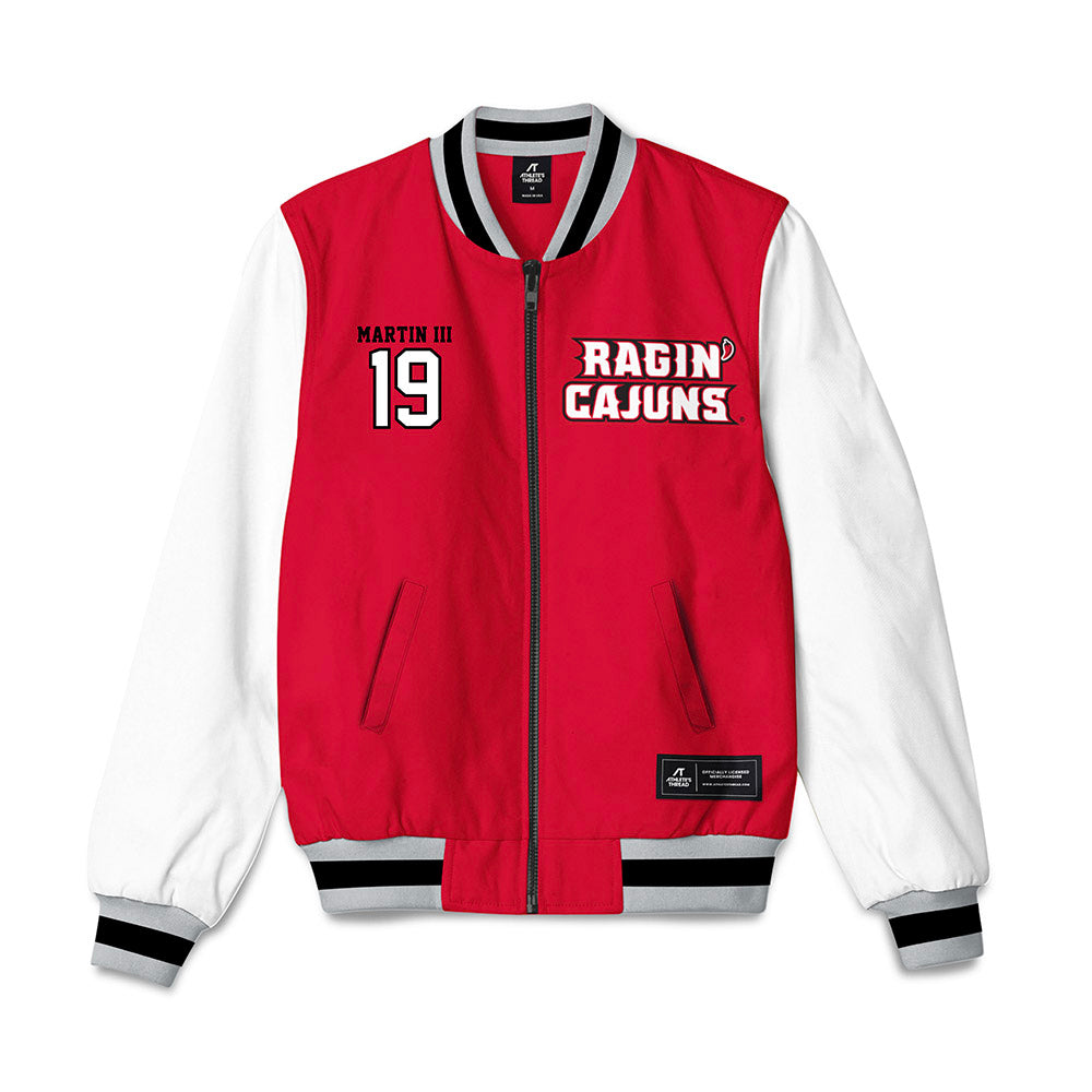 Louisiana - NCAA Football : Dale Martin III - Bomber Jacket