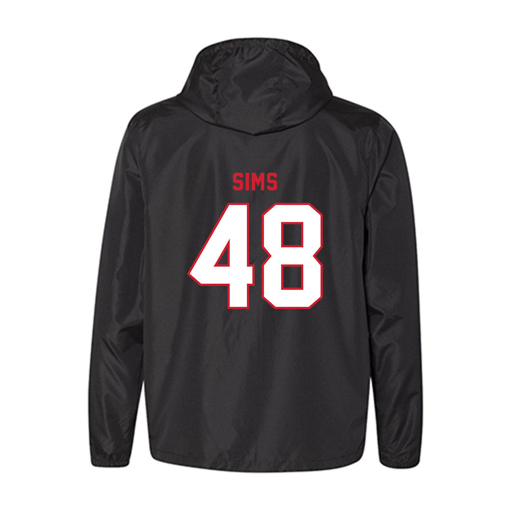 Louisiana - NCAA Football : Hunter Sims - Windbreaker-1