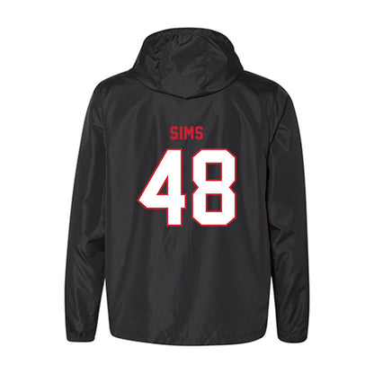 Louisiana - NCAA Football : Hunter Sims - Windbreaker-1