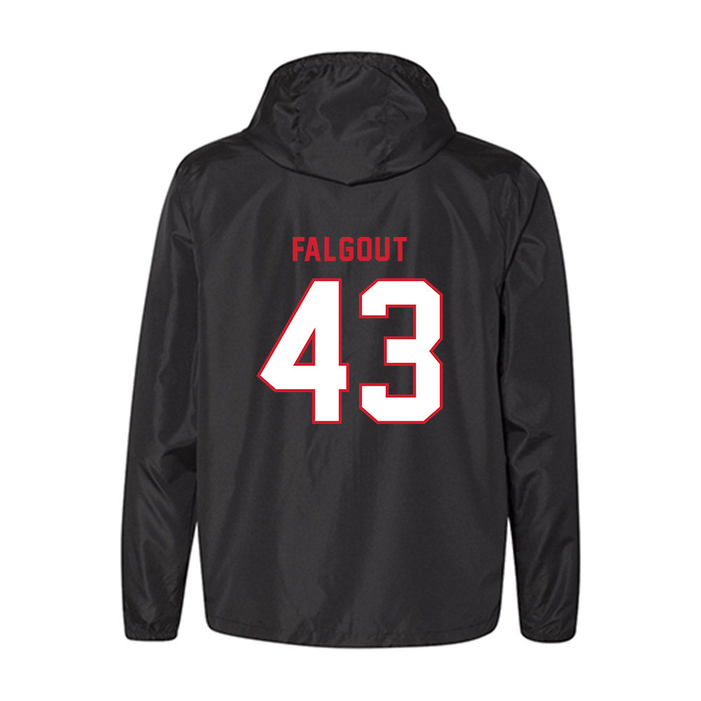 Louisiana - NCAA Football : Aiden Falgout - Windbreaker-1
