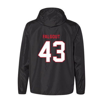 Louisiana - NCAA Football : Aiden Falgout - Windbreaker-1