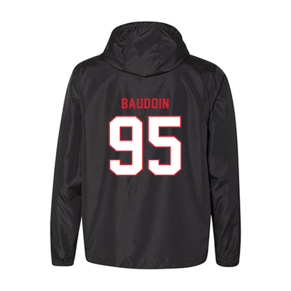 Louisiana - NCAA Football : Maxie Baudoin - Windbreaker-1
