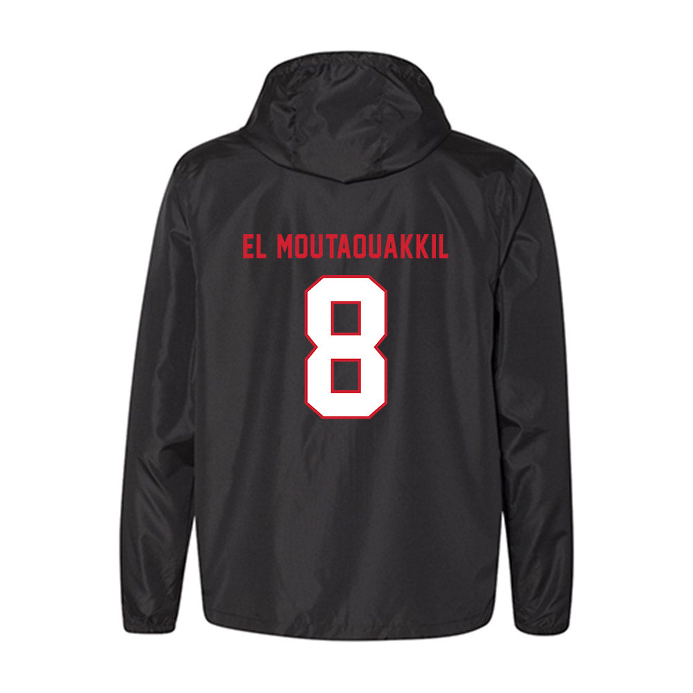Louisiana - NCAA Men's Basketball : Mostapha El Moutaouakkil - Windbreaker-1