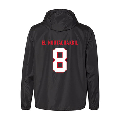 Louisiana - NCAA Men's Basketball : Mostapha El Moutaouakkil - Windbreaker-1