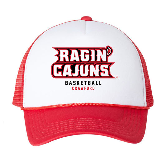 Louisiana - NCAA Men's Basketball : Isaiah Crawford - Trucker Hat