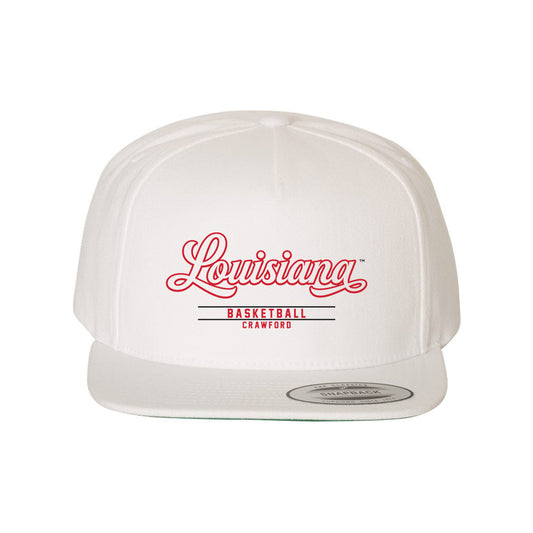 Louisiana - NCAA Men's Basketball : Isaiah Crawford - Snapback Hat