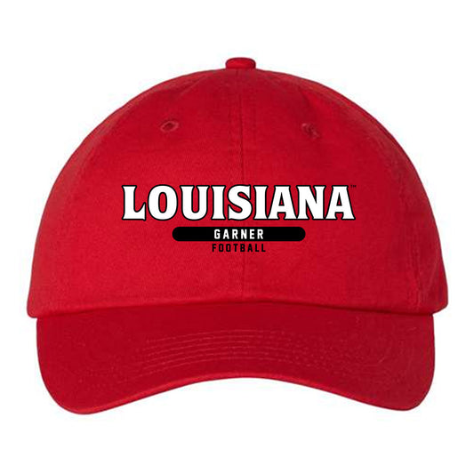 Louisiana - NCAA Football : Jj Garner - Dad Hat-0