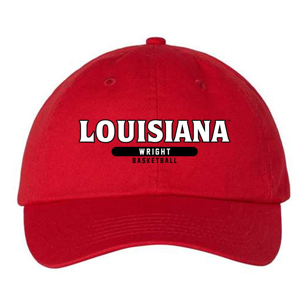 Louisiana - NCAA Men's Basketball : Christian Wright - Dad Hat-0