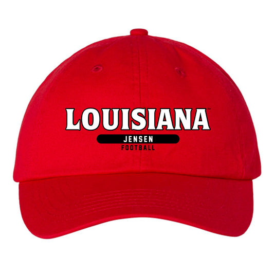 Louisiana - NCAA Football : Caden Jensen - Dad Hat
