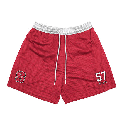 NC State - NCAA Football : Steven Stokes - Shorts-0