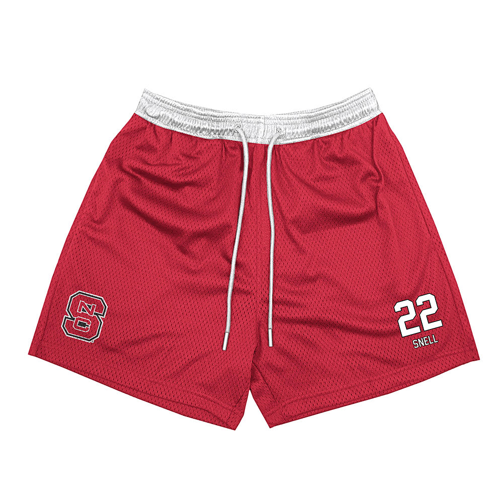 NC State - NCAA Men's Basketball : Jordan Snell - Shorts