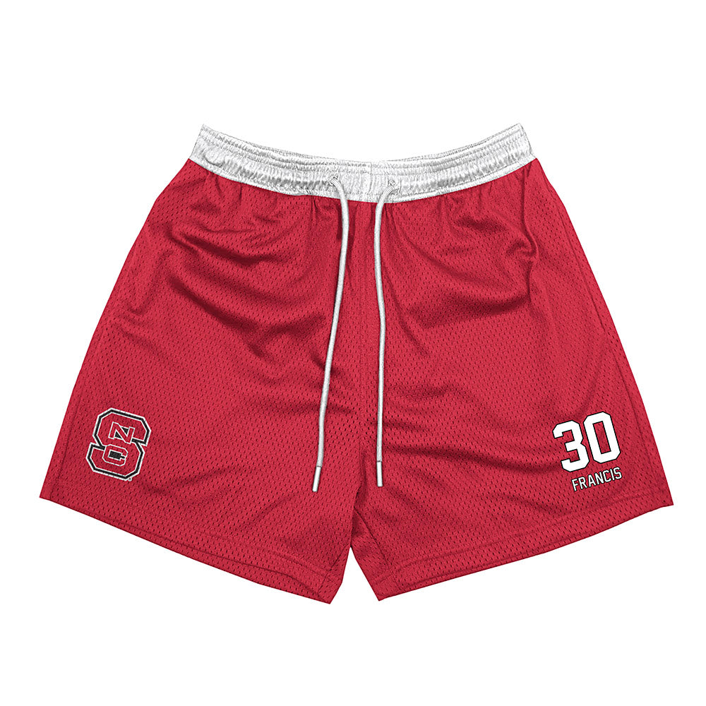 NC State - NCAA Men's Soccer : Maddux Francis - Shorts-0