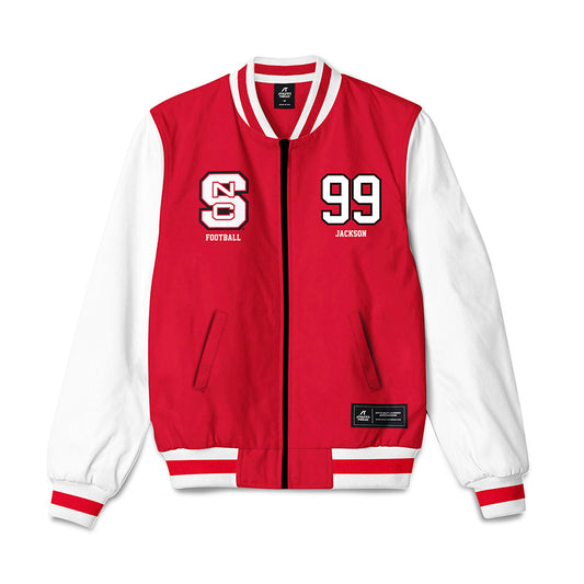 NC State - NCAA Football : Davin Jackson - Bomber Jacket